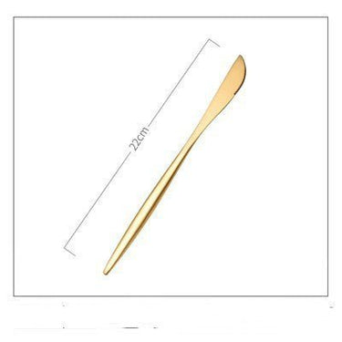 Golden Stainless Steel Cutlery - Casatrail.com